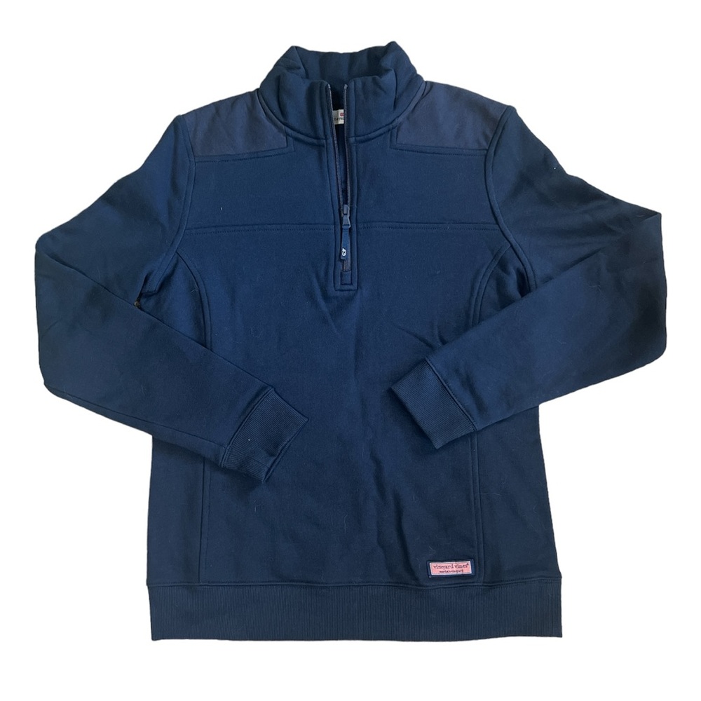 Navy Vineyard Vines Quarter Zip